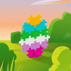 Discount Plus-Plus USA Easter Egg Plus Plus Puzzle Toy