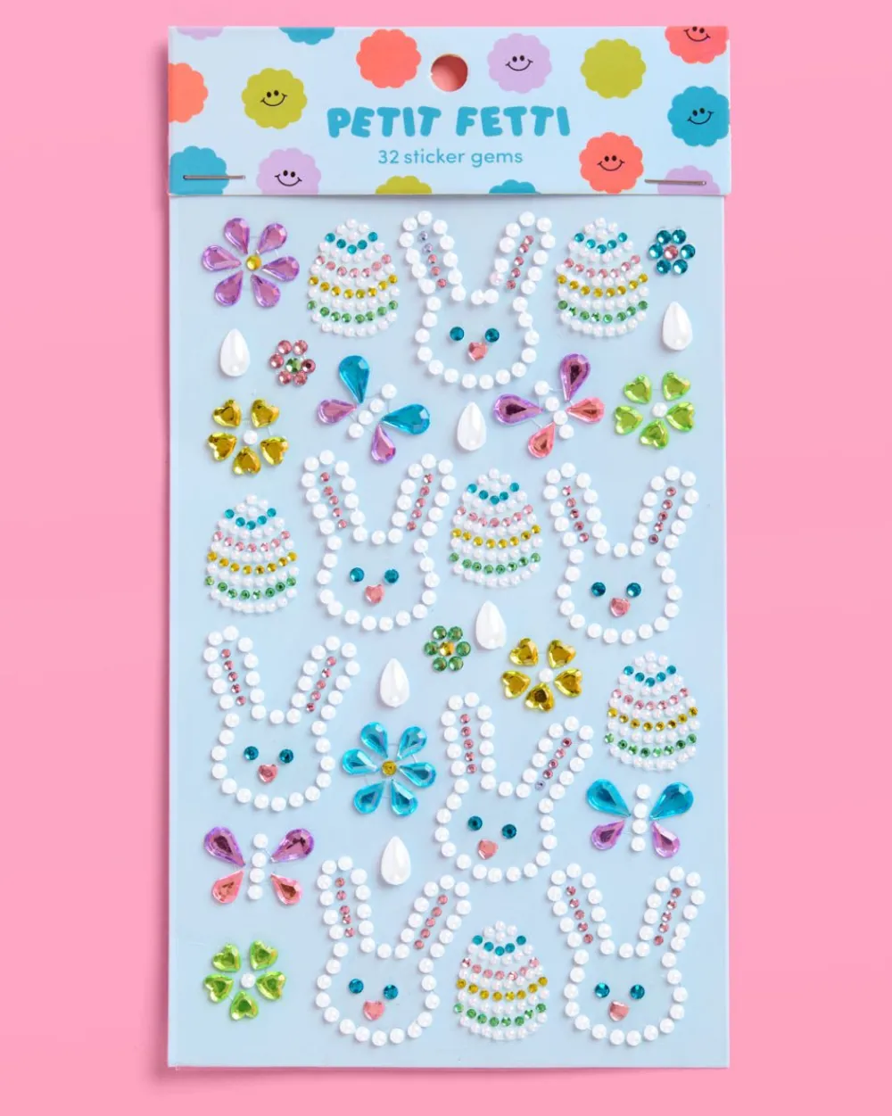 xo, Fetti Easter Face Gems - Bunny & Egg Set