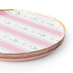 Outlet Bonjour Fete Easter Pastel Floral Small Plates (multipack)