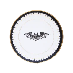 Best Bonjour Fete Elegant Halloween Dessert Lacy Bat Plates