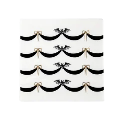 Bonjour Fete Elegant Halloween Dinner Napkins