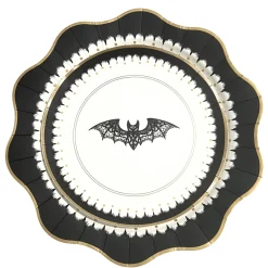Sale Bonjour Fete Elegant Halloween Dinner Plates