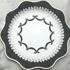 Sale Bonjour Fete Elegant Halloween Dinner Plates