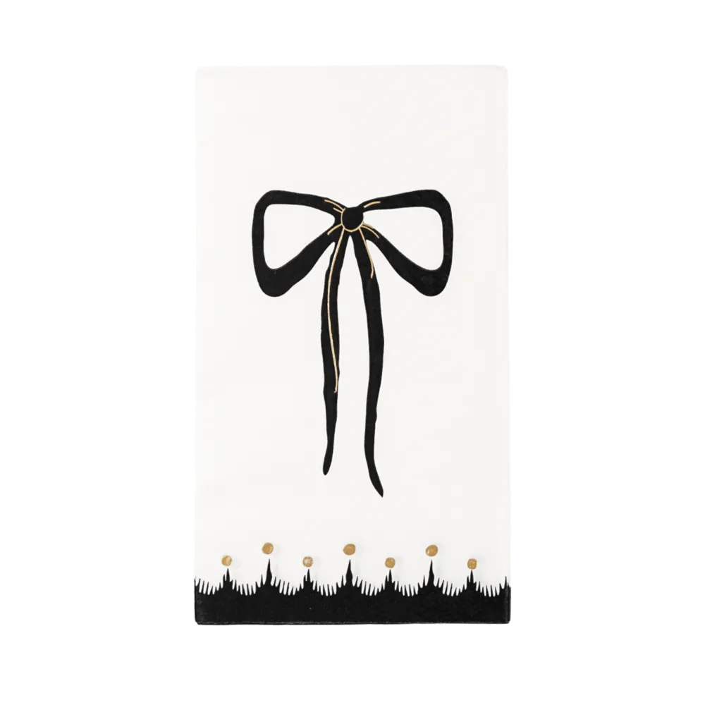 Clearance Bonjour Fete Elegant Halloween Guest Towels