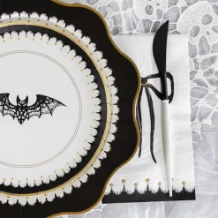Clearance Bonjour Fete Elegant Halloween Guest Towels
