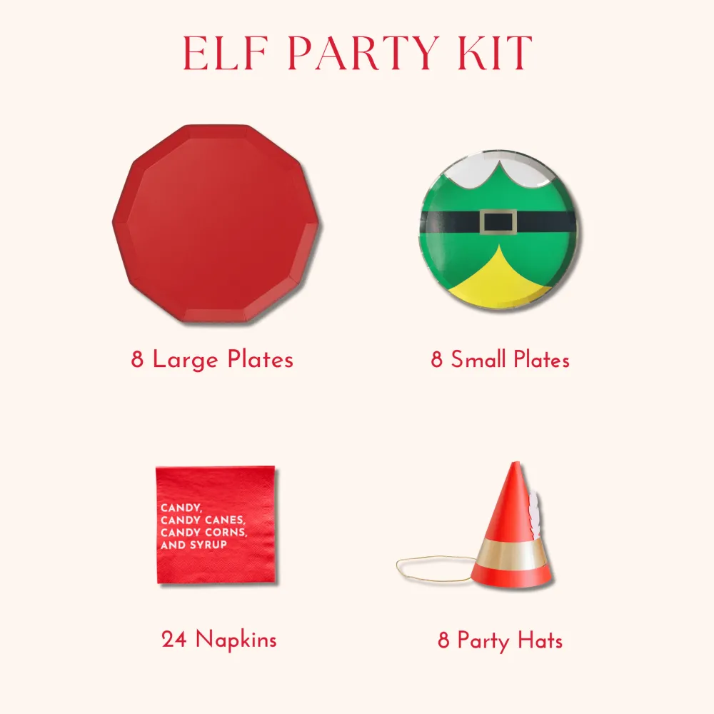 Online Bonjour Fete Elf Party Kit