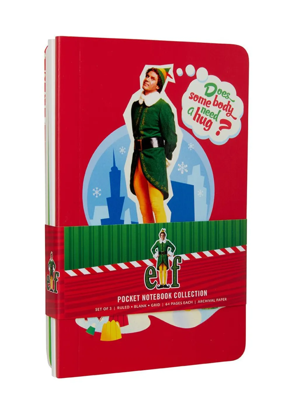 Discount Insight Editions Elf Pocket Notebook Collection (Set of 3)