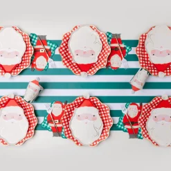 Best Bonjour Fete Emerald Green Signature Cabana Stripe Table Runner