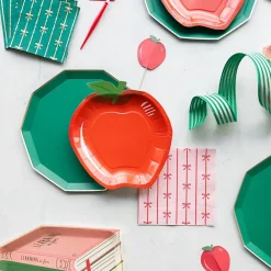 Sale Bonjour Fete Emerald Green Signature Large Plates