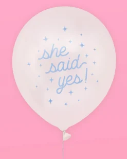 New xo, Fetti Engagement Party Balloon Set