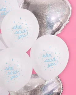 New xo, Fetti Engagement Party Balloon Set
