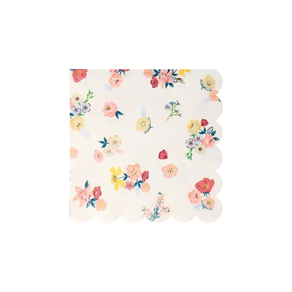 Meri Meri English Garden Floral Party Napkins
