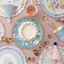 Meri Meri English Garden Floral Plates