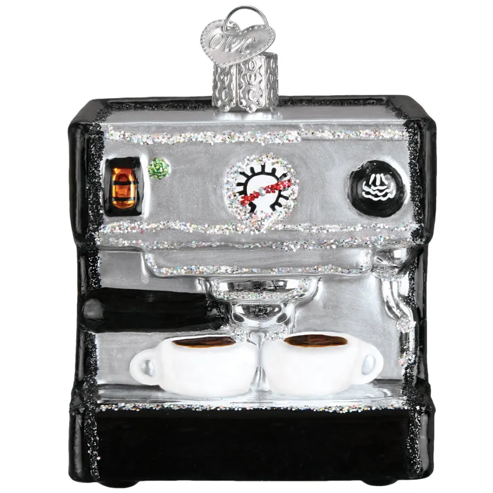 Sale Old World Christmas Espresso Machine Ornament