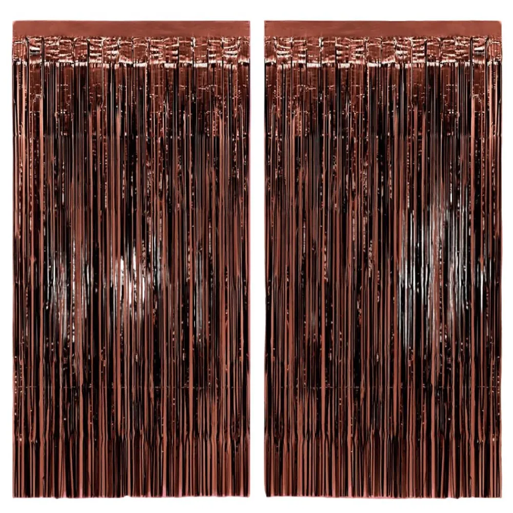 Discount xo, Fetti Espresso Martini Fringe Curtain Set