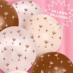 Clearance xo, Fetti Espresso Martini Latex Balloon Set