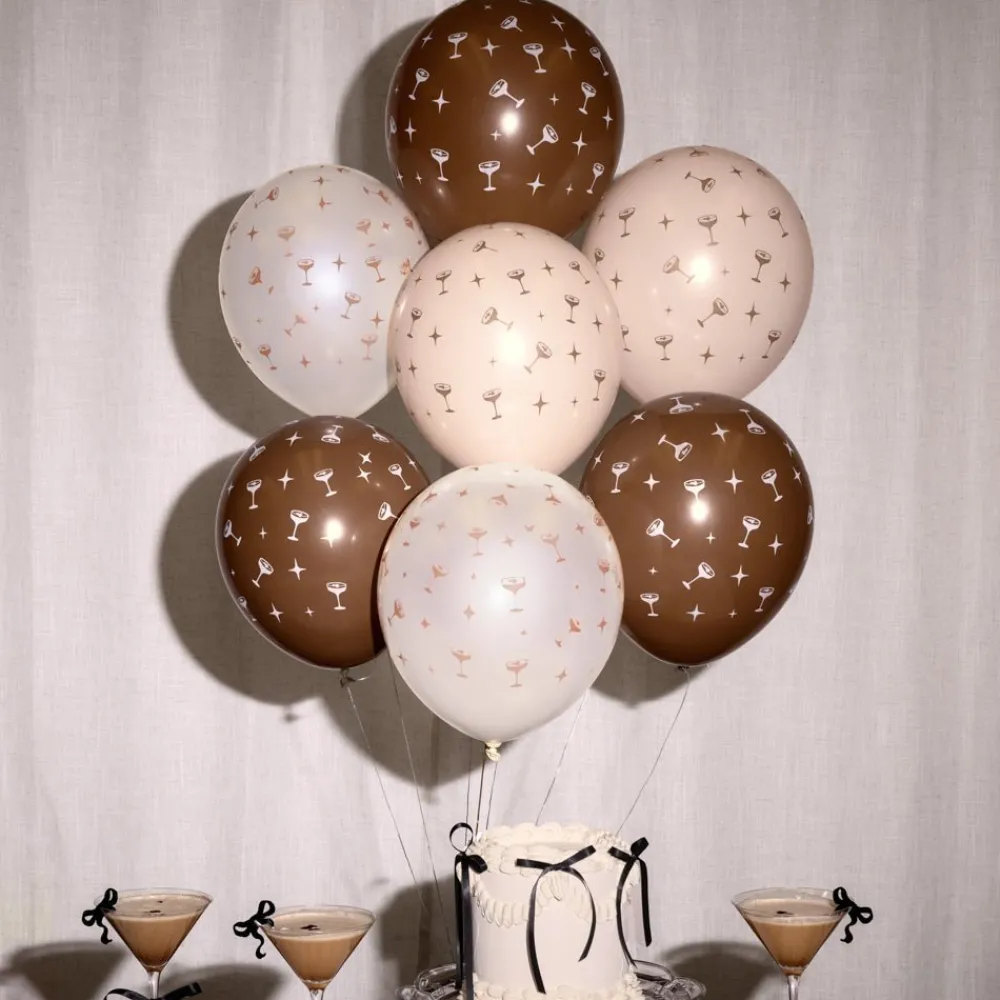 Clearance xo, Fetti Espresso Martini Latex Balloon Set