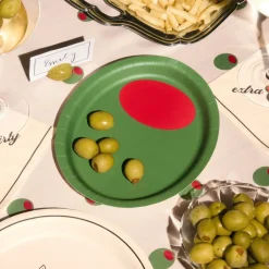 New xo, Fetti Extra Dirty Martini Plate Set