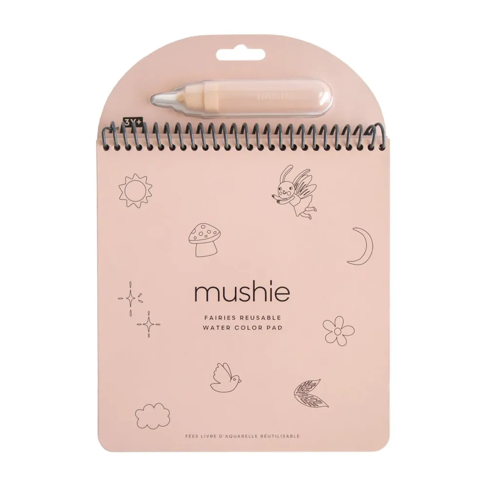 Hot Mushie Fairies Reusable Water Color Pad