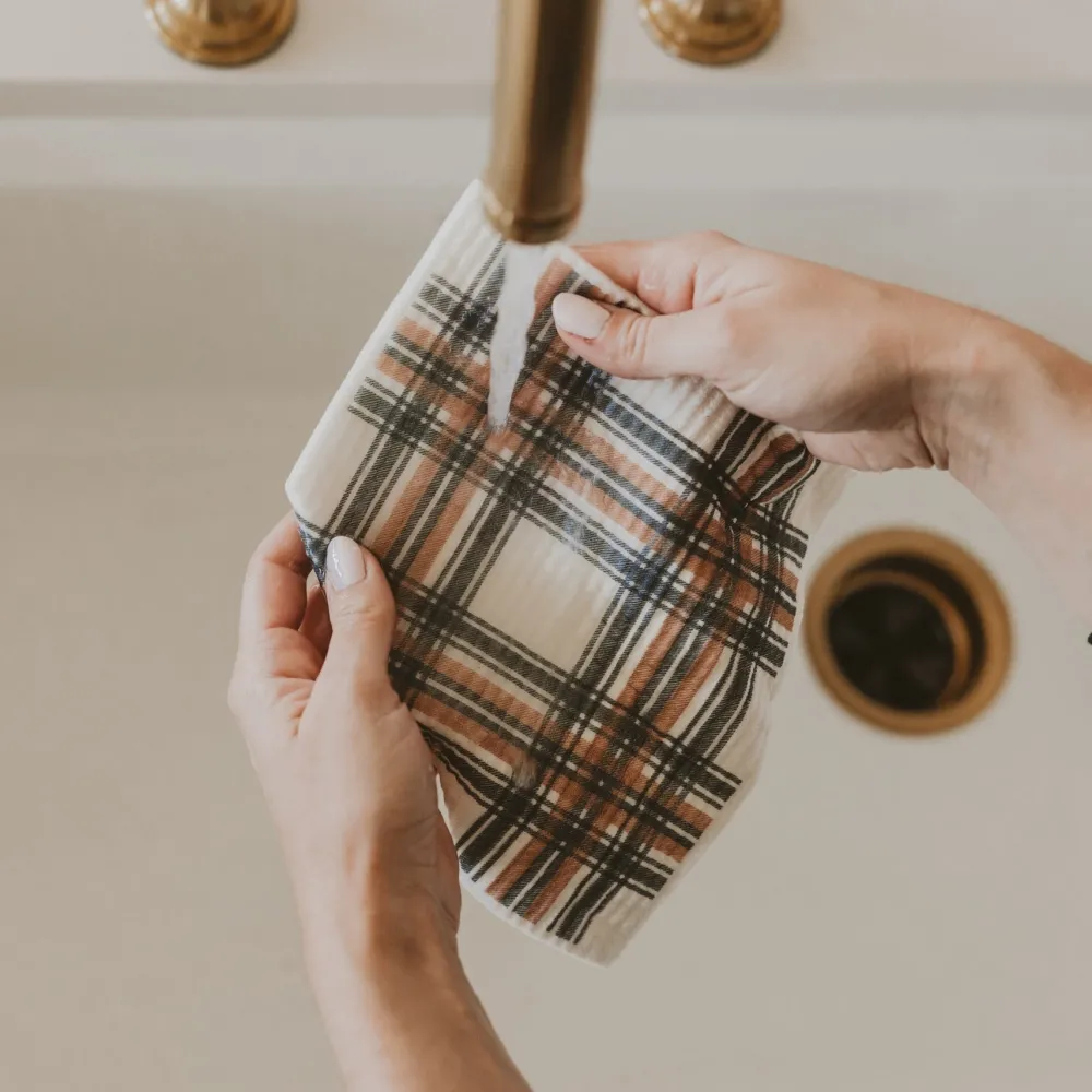 Sweet Water Decor Fall Pattern Swedish Dishcloths