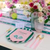 New Sophistiplate Fancy Blush Pink and Gold Cutlery