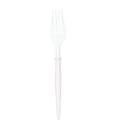 New Sophistiplate Fancy Blush Pink and White Cutlery
