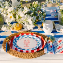 Sale Sophistiplate Fancy China Blue & Gold Cutlery