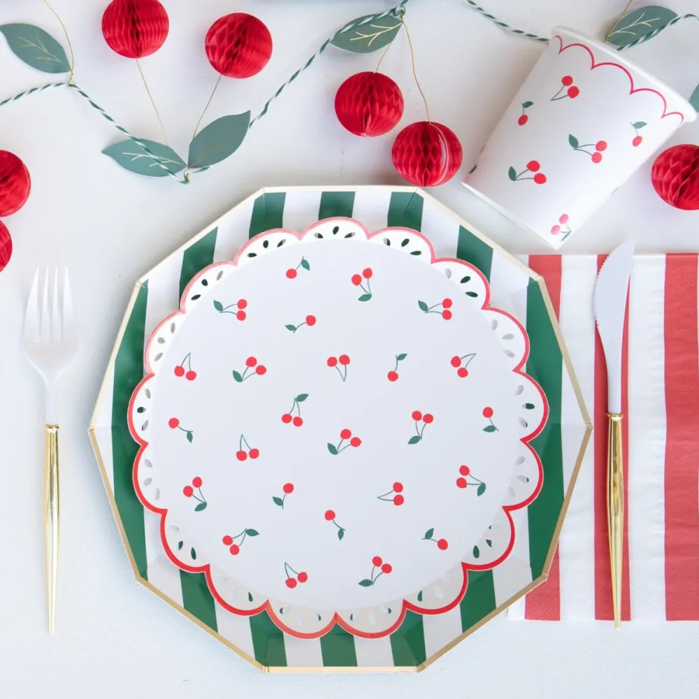 Sophistiplate Fancy Gold and White Cutlery
