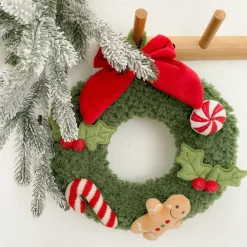 Discount Mon Ami Festive Wreath - Green