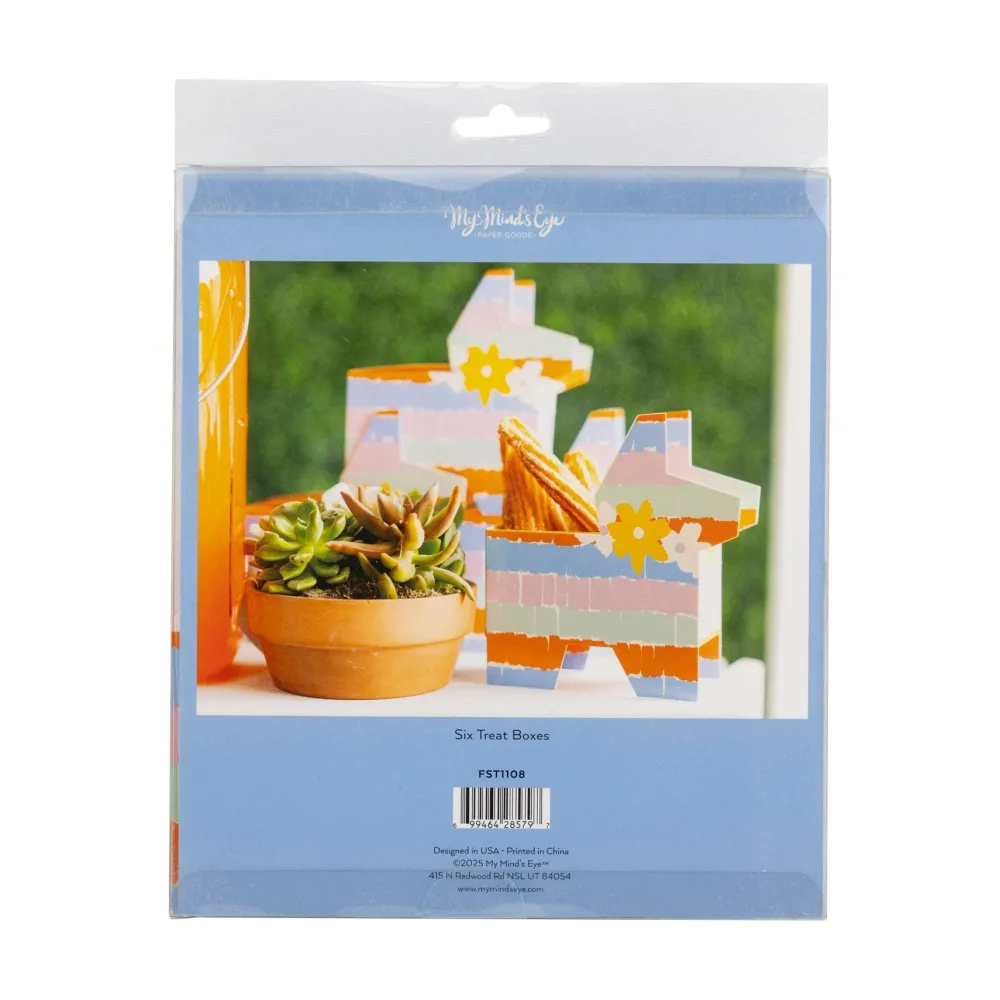 New My Mind’s Eye Fiesta Pinata Treat Boxes