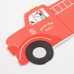 Meri Meri Fire Truck Party Napkins