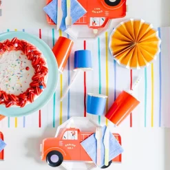 Outlet Meri Meri Fire Truck Party Plates