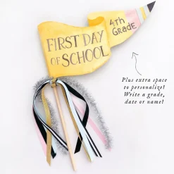 Discount Cami Monet First Day of School Party Pennant