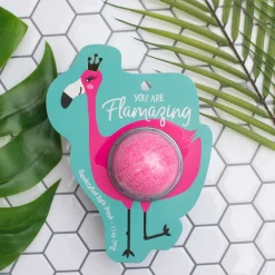 Hot Cait + Co Flamingo Clamshell Bath Bomb
