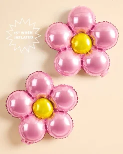 Best xo, Fetti Flower Foil Balloon Set