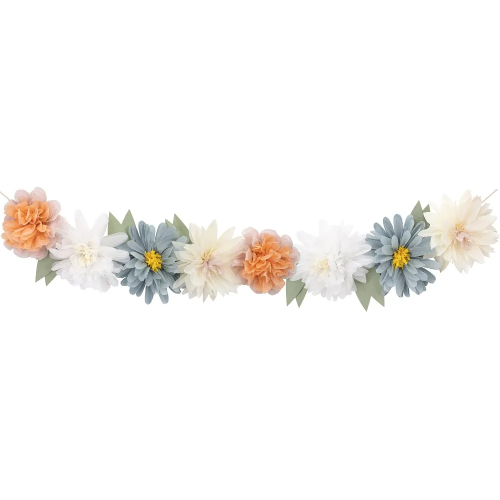 Hot Meri Meri Flowers in Bloom Giant Garland Decoration