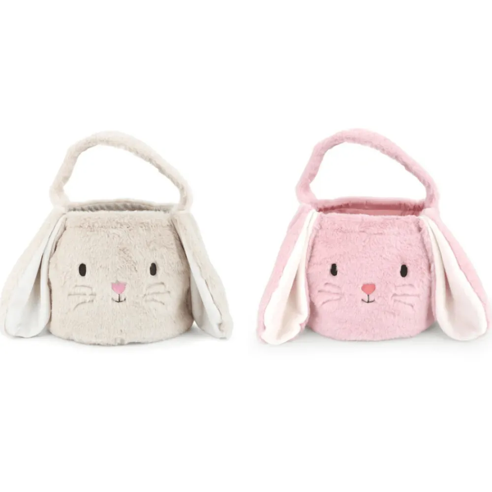 Sale Mon Ami Fluffy Bunny Easter Basket by