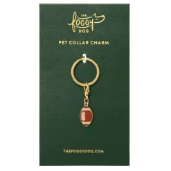 The Foggy Dog Football Collar Charm