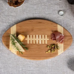Best Picnic Time Family of Brands Football Cutting Board & Serving Tray
