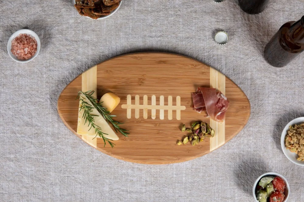 Best Picnic Time Family of Brands Football Cutting Board & Serving Tray