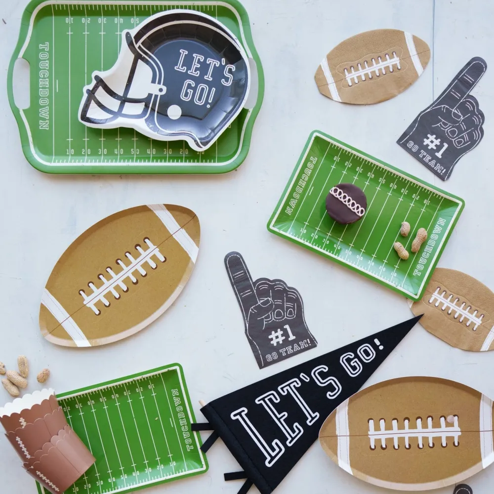 Online My Mind’s Eye Football Field Paper Plates