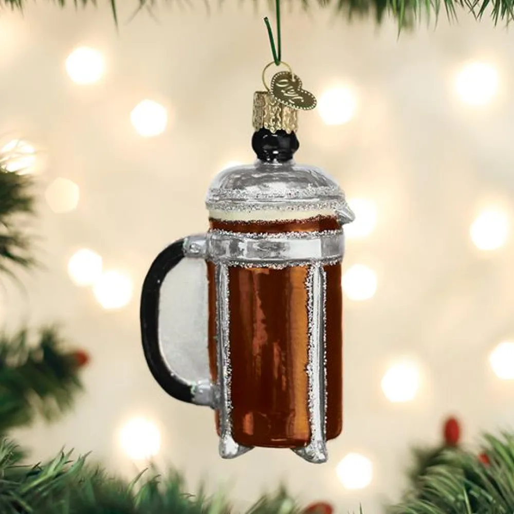 Old World Christmas French Coffee Press