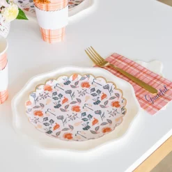 Clearance Bonjour Fete French Crème Compostable Dinner Plates