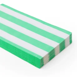 Online Bonjour Fete Fresh Mint Signature Cabana Stripe Guest Towels