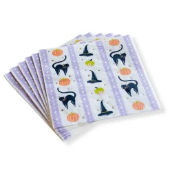 Clearance Bonjour Fete Frills & Thrills Halloween Large Napkins