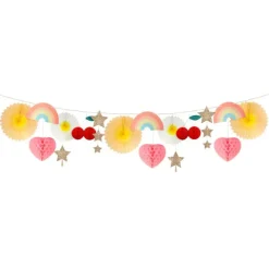 Sale Meri Meri Fun Icon Honeycomb Garland