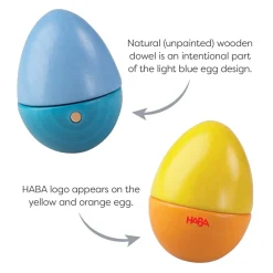 Online HABA USA Fun with Sounds Wooden Eggs