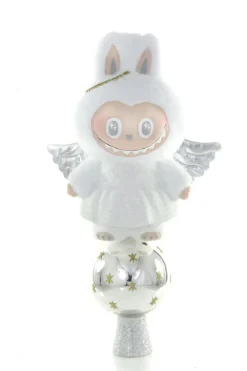 Hot Cody Foster Co. Fuzzy Monster Labubu-Inspired Angel Tree Topper by Cody Foster