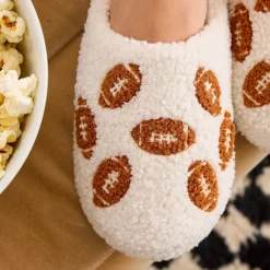 Sale Shiraleah Retail Game Day Football Slippers