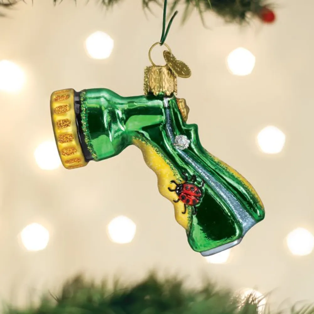 Outlet Old World Christmas Garden Hose Nozzle Ornament
